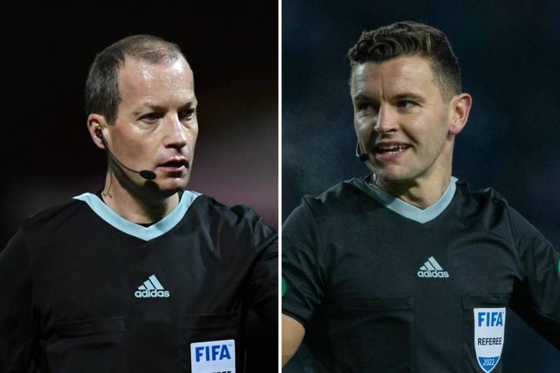 Celtic vs Kilmarnock & Rangers vs Aberdeen referees announced