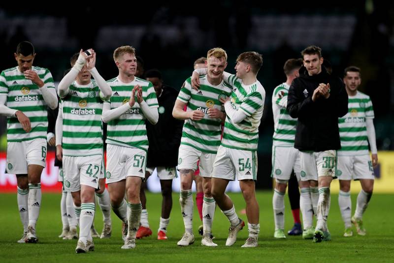 Loan bhoy back training at Lennoxtown as first team chance opens up