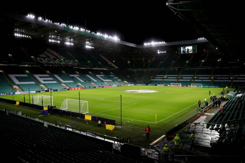 Incredible Celtic Park By Night drone image emerges