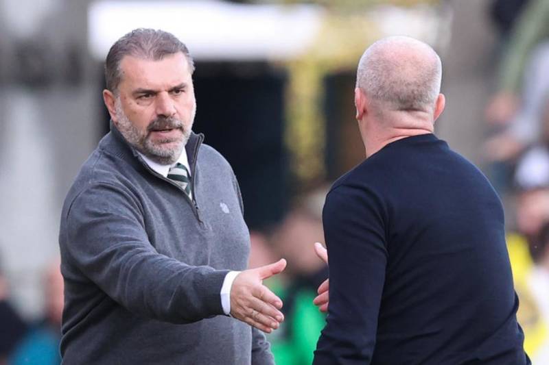 Celtic’s Ange Postecoglou in ‘puts himself down’ SPFL rival pep talk