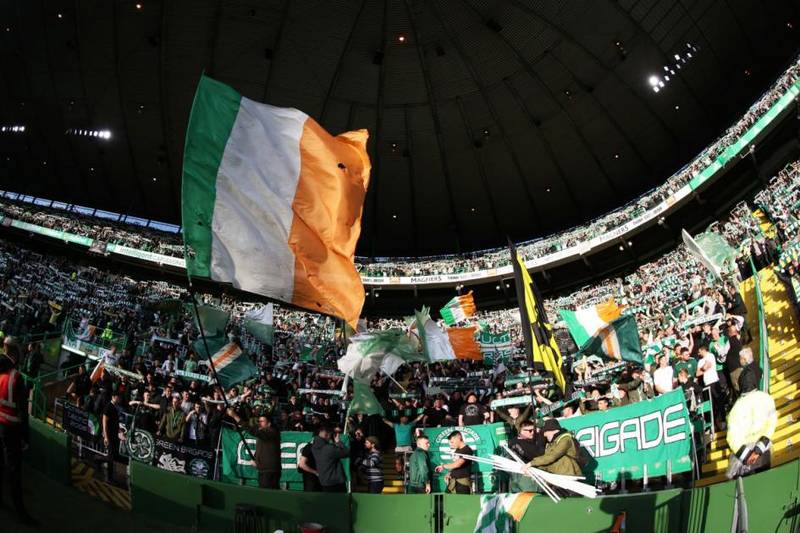 Green Brigade launch standing Celtic End campaign