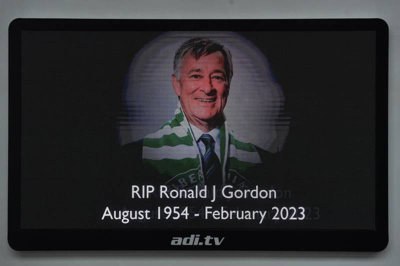 Ron Gordon tribute planned for Viaplay Cup final as Celtic and Rangers to mark Hibs chairman’s passing