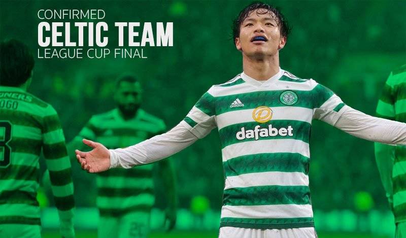 CONFIRMED: Celtic Cup Final Team