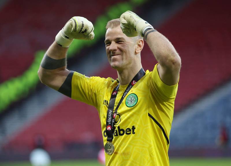 Hart and Sole- incredible image emerges of Joe’s Hampden celebration