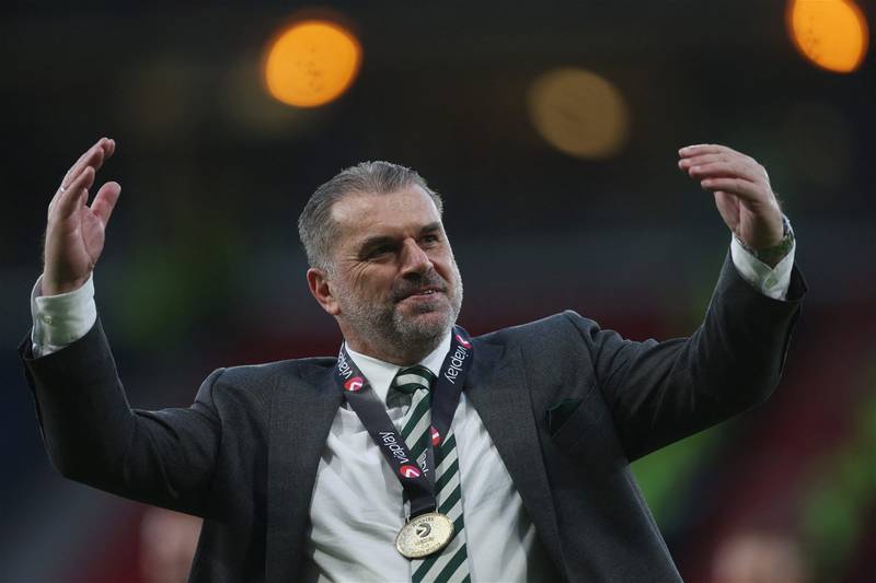 Watch Ange Postecoglou’s final whistle celebrations at Hampden