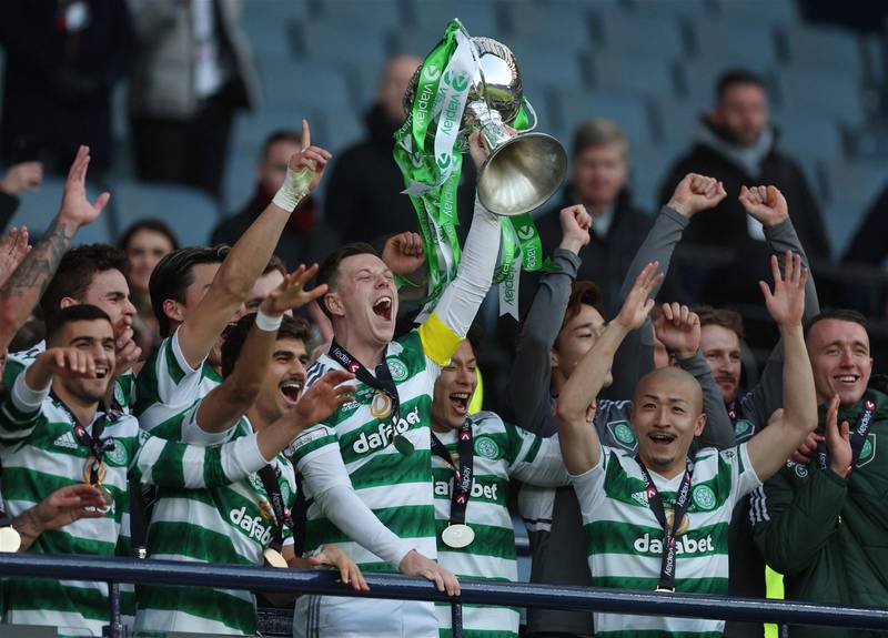 The Daily Record applies the mute button on Celtic’s Hampden celebrations