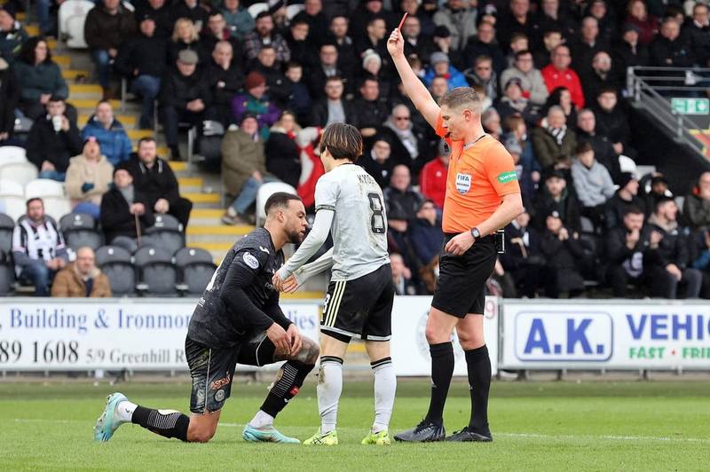 Celtic lavished with praise for the way they dealt with St Mirren’s ten men – ‘with them it’s different’