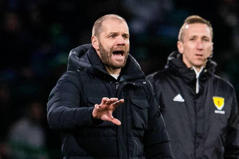 Robbie Neilson fumes over Celtic tackle as Hearts boss claims ‘decapitation’ required for red card at Parkhead