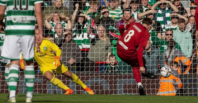 Former Rangers boss Steven Gerrard goads Celtic fans after scoring for Liverpool in charity match