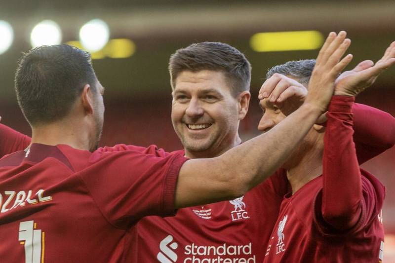 ‘Have a bit back’ – Steven Gerrard explains Celtic celebration