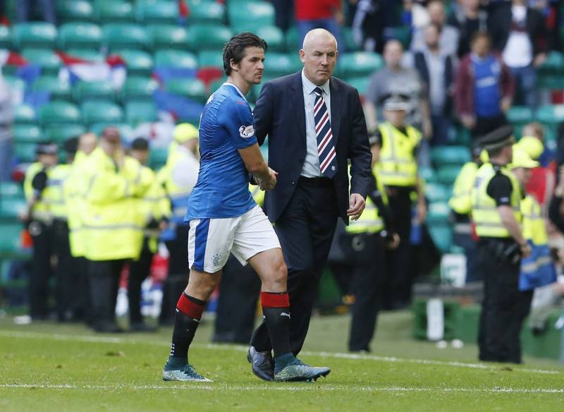 Captain Hindsight Joey Barton claims he’d have delivered on Scott Brown taunts- if he had stayed at Ibrox