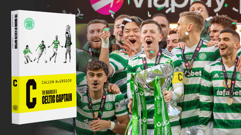 Join the Celtic Pools Weekly Lottery and receive a FREE copy of Callum McGregor’s new book: “The Making of a Celtic Captain”