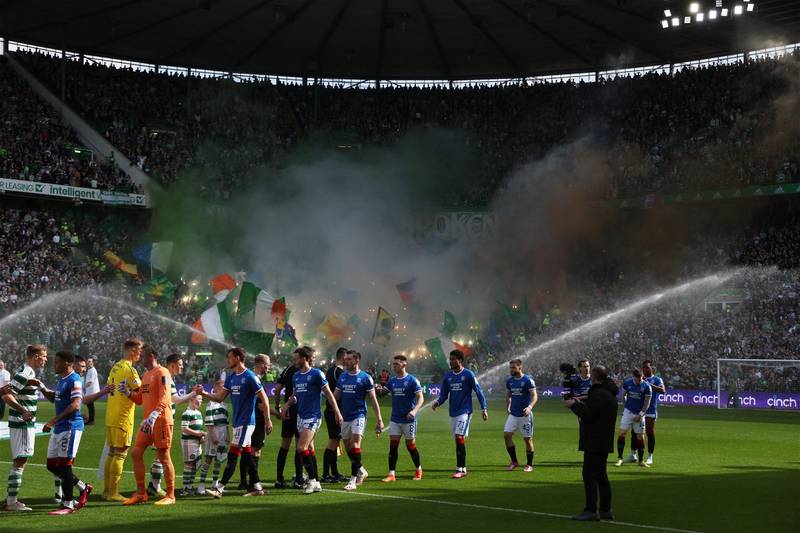 Watch the Green Brigade’s spectacular pre-match Pyro