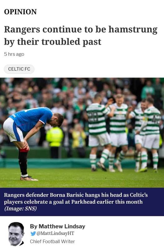 Celtic on a different level to Sevco