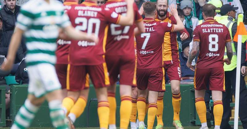 Celtic’s winning run halted by Motherwell as in-form Kevin van Veen scores again