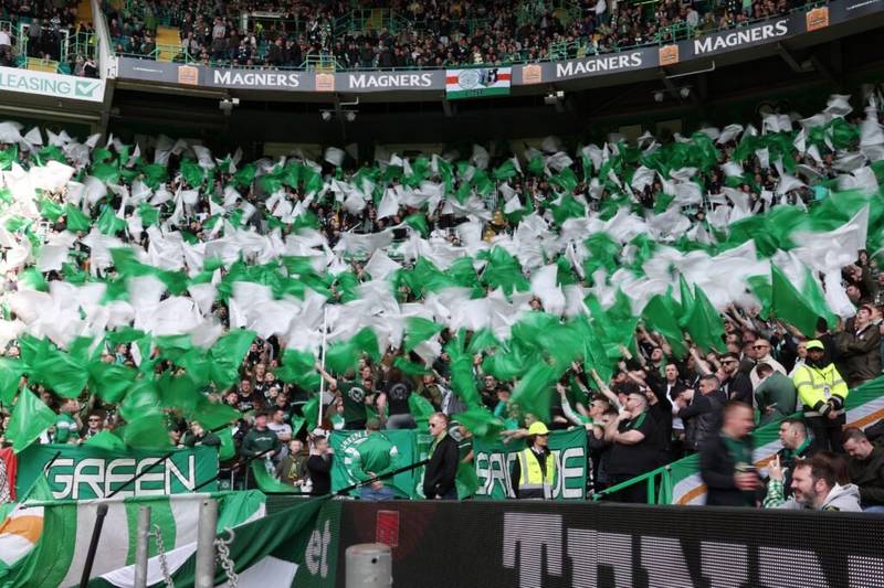 Watch: Terrific Green Brigade Pre Match Display Against Motherwell