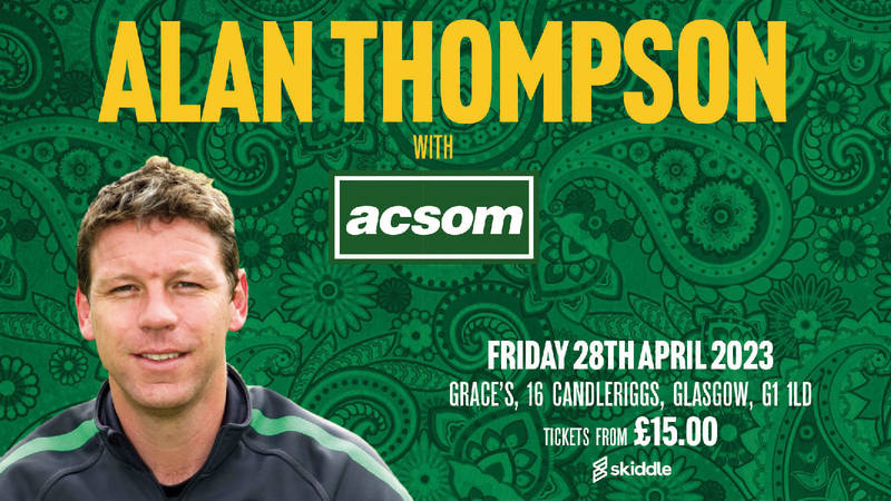 Join Alan Thompson with A Celtic State of Mind and be in with a chance of winning a signed Ireland jersey