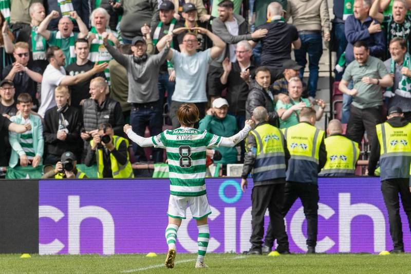 Celtic’s coronation: Graft not craft at Tynecastle as King Kyogo strikes again – but so does VAR