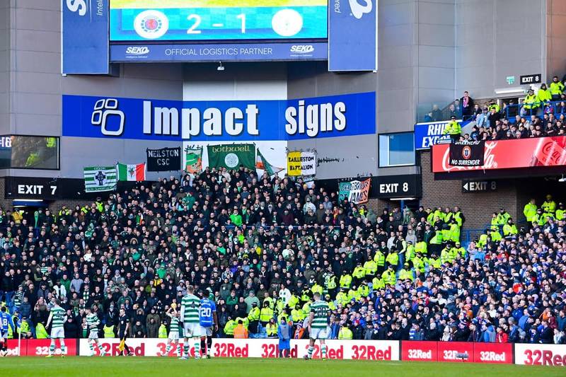 ‘I never thought I’d see that happening’: Call for change on Celtic v Rangers stance