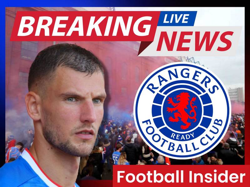 Sources: Rangers big name ruled out of Celtic clash, Ibrox 21-yr-old replaces him