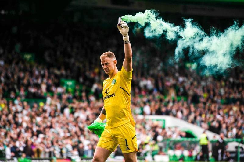 Celtic-Aberdeen Reaction: Joe Hart not going there; Joe Lewis makes emotional gesture; plastic pitch invasion