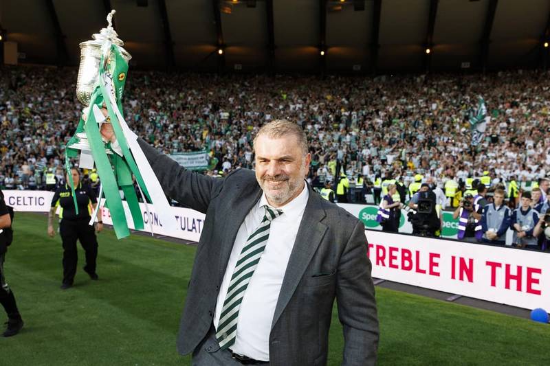 Ange Postecoglou in revealing post-match press conference take as Celtic boss fields questions on future