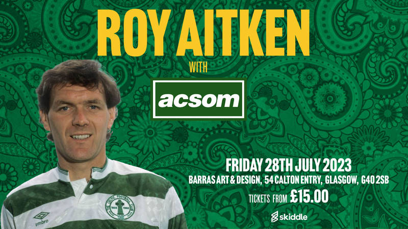 Join Roy Aitken with A Celtic State of Mind and be in with a chance of winning a signed Celtic painting