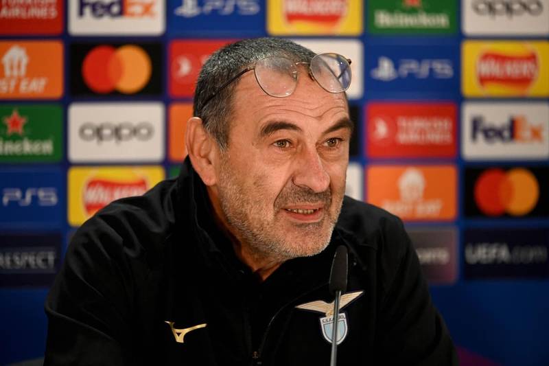 Lazio boss Maurizio Sarri makes bold Celtic claim ahead of Champions League tie