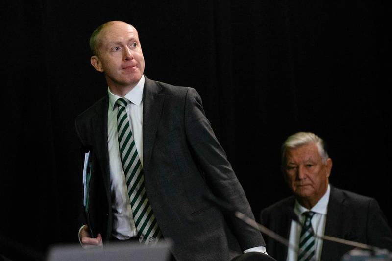 Celtic CEO aims ‘penalty Rangers’ dig as topic of referees and VAR addressed at club AGM