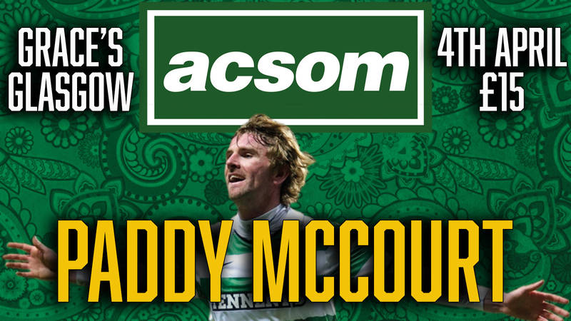 Join Paddy McCourt with A Celtic State of Mind and be in with a chance of winning a signed Celtic jersey